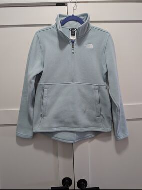 The North Face Ice Blue Quarter-Zip Fleece Pullover